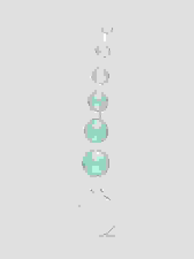 BASICS Anal Beads 6 Inch, Blue, hi-res